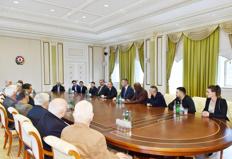 Ilham Aliyev receives participants of WBC 55th Annual Convention (PHOTO)