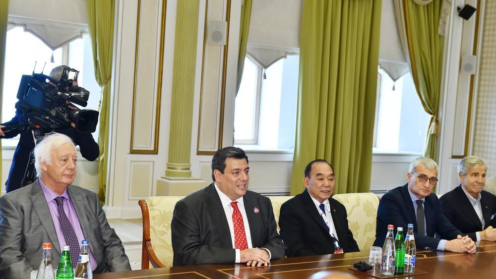 Ilham Aliyev receives participants of WBC 55th Annual Convention (PHOTO)
