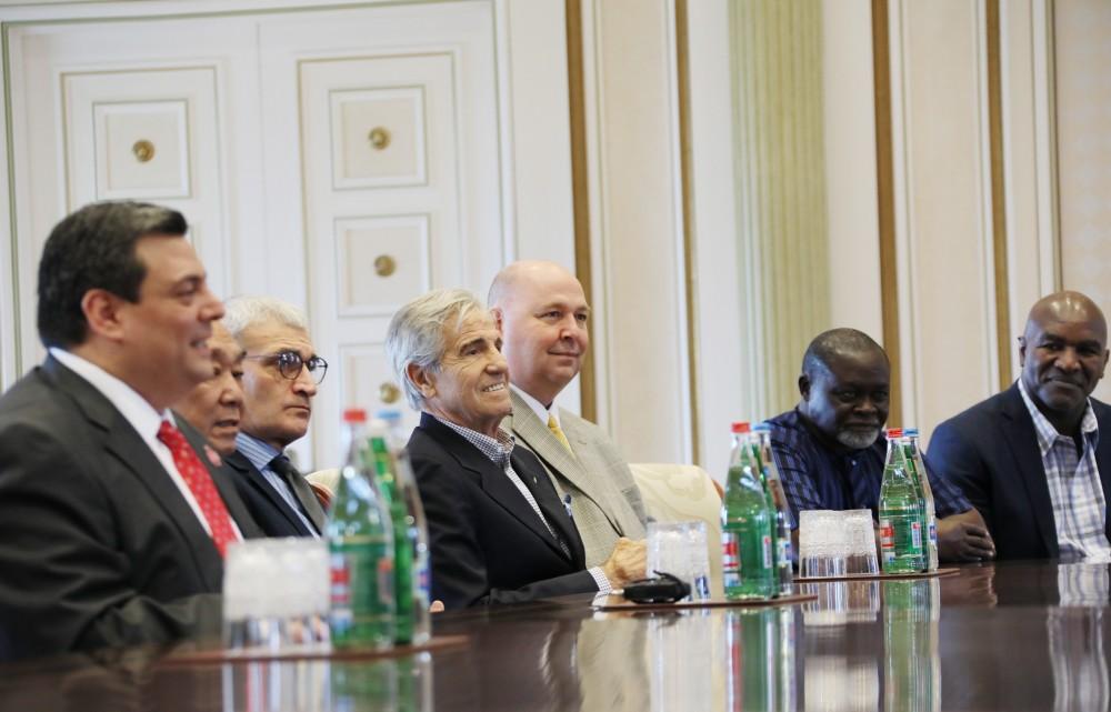Ilham Aliyev receives participants of WBC 55th Annual Convention (PHOTO)