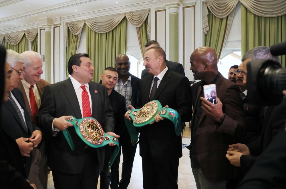 Ilham Aliyev receives participants of WBC 55th Annual Convention (PHOTO)