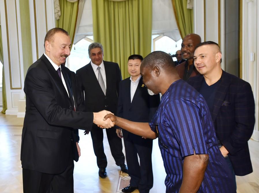 Ilham Aliyev receives participants of WBC 55th Annual Convention (PHOTO)