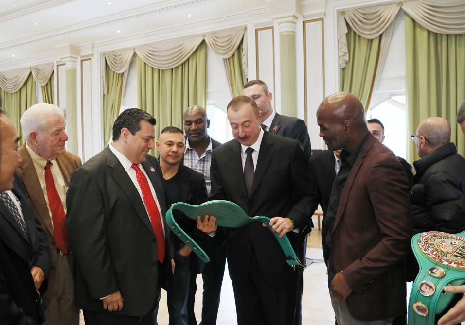 Ilham Aliyev receives participants of WBC 55th Annual Convention (PHOTO)