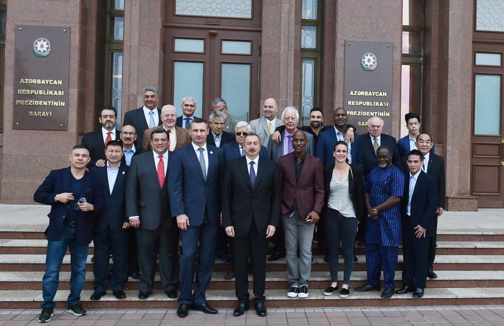 Ilham Aliyev receives participants of WBC 55th Annual Convention (PHOTO)