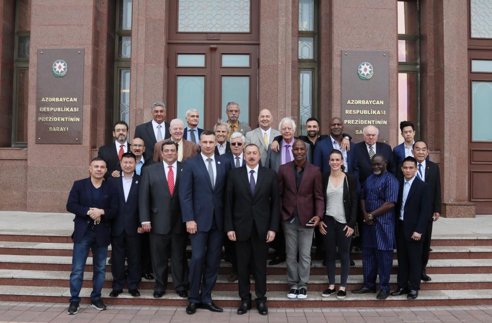 Ilham Aliyev receives participants of WBC 55th Annual Convention (PHOTO)