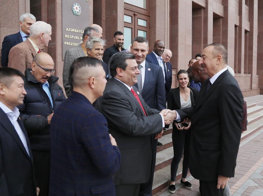 Ilham Aliyev receives participants of WBC 55th Annual Convention (PHOTO)