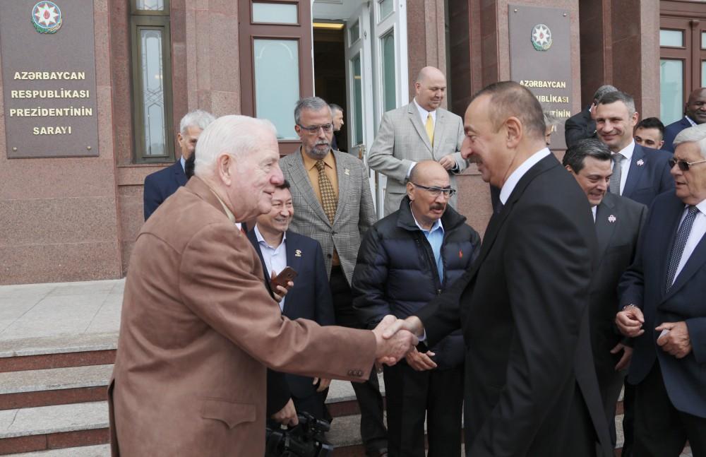 Ilham Aliyev receives participants of WBC 55th Annual Convention (PHOTO)