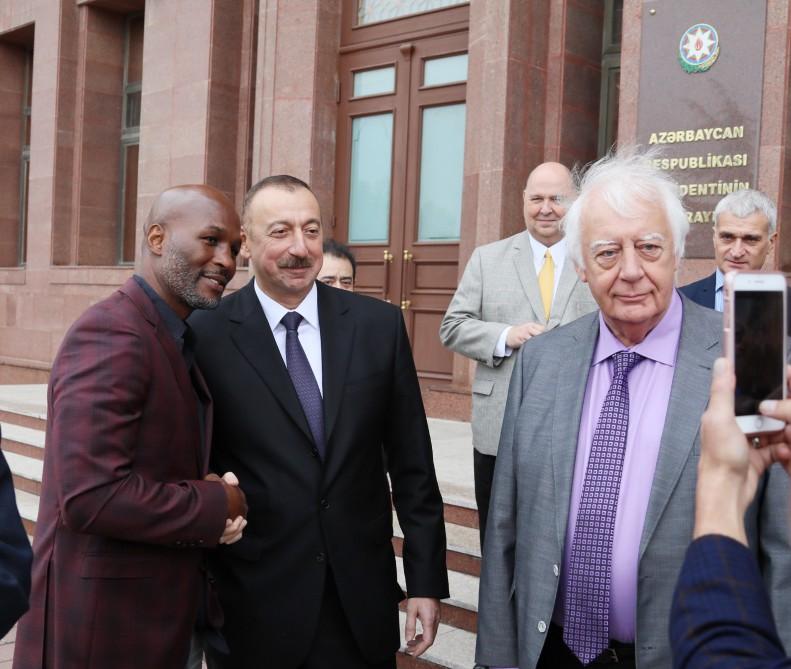 Ilham Aliyev receives participants of WBC 55th Annual Convention (PHOTO)