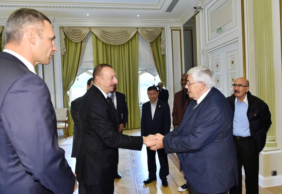 Ilham Aliyev receives participants of WBC 55th Annual Convention (PHOTO)