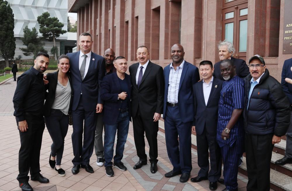Ilham Aliyev receives participants of WBC 55th Annual Convention (PHOTO)