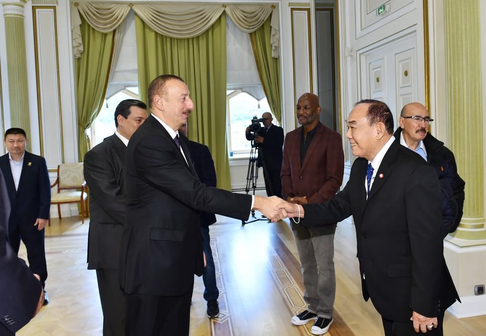 Ilham Aliyev receives participants of WBC 55th Annual Convention (PHOTO)