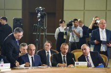 Ilham Aliyev takes part in CIS Heads of State Council's session in expanded format in Sochi (PHOTO)