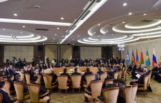 Ilham Aliyev takes part in CIS Heads of State Council's session in expanded format in Sochi (PHOTO)