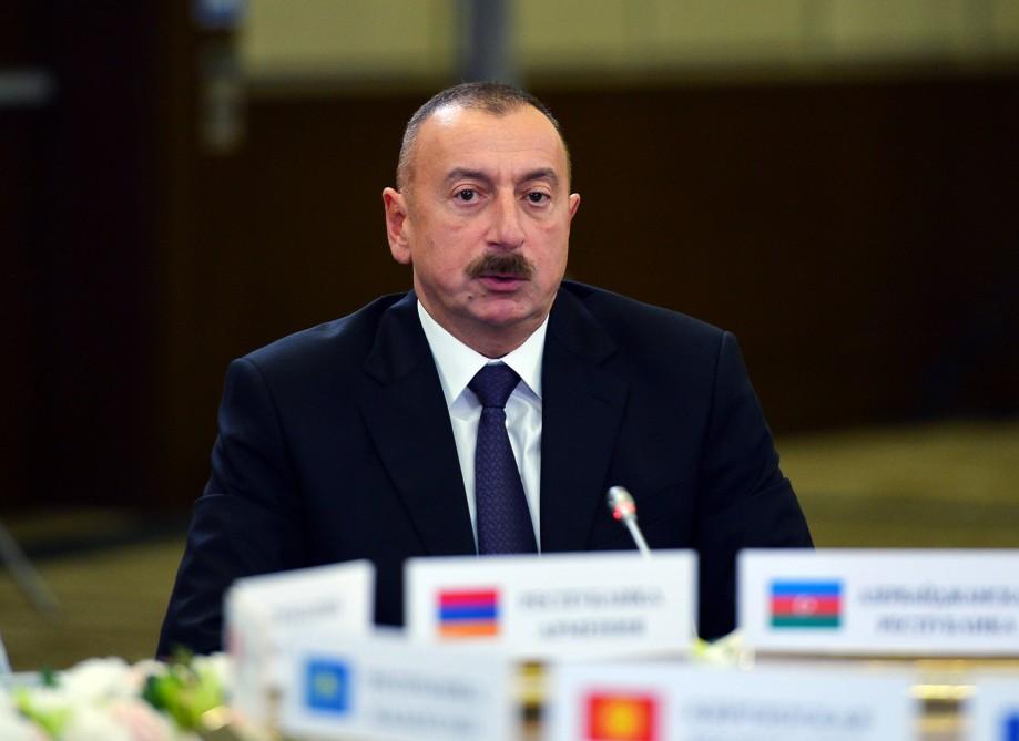 Ilham Aliyev: Azerbaijan became one of global centers for discussing humanitarian issues