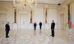 Ilham Aliyev receives credentials of Greek ambassador (PHOTO)