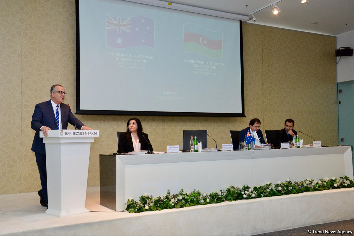AZPROMO: Azerbaijan, Australia must improve trade ties (PHOTO)