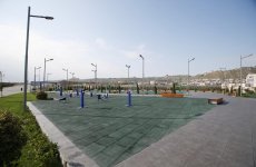 President Aliyev views newly-built sports, recreation park in Baku (PHOTO)