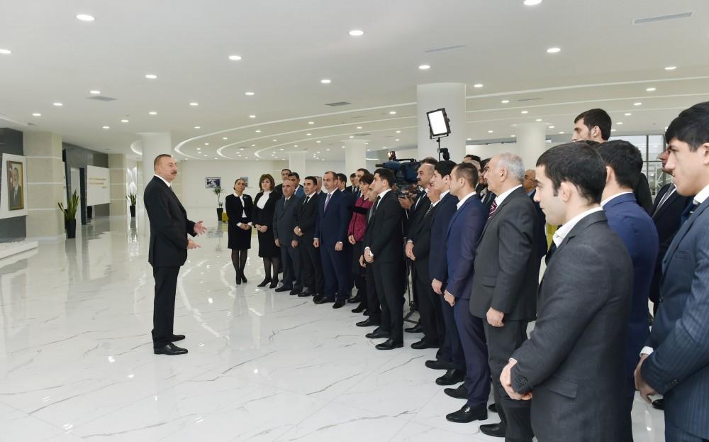 President Ilham Aliyev: Azerbaijan finalizes 2017 with good results in economic, social, international politics