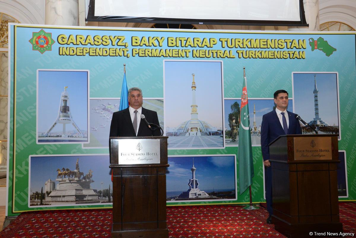 Strengthening relations with Azerbaijan important direction of Turkmenistan's foreign policy: ambassador (PHOTO)