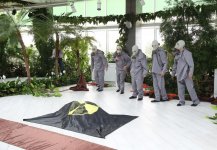 Heydar Aliyev Foundation VP Leyla Aliyeva attends opening of ecological problems exhibition (PHOTO)