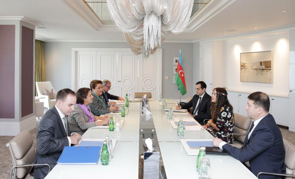 Leyla Aliyeva meets UNICEF’s regional director (PHOTO)