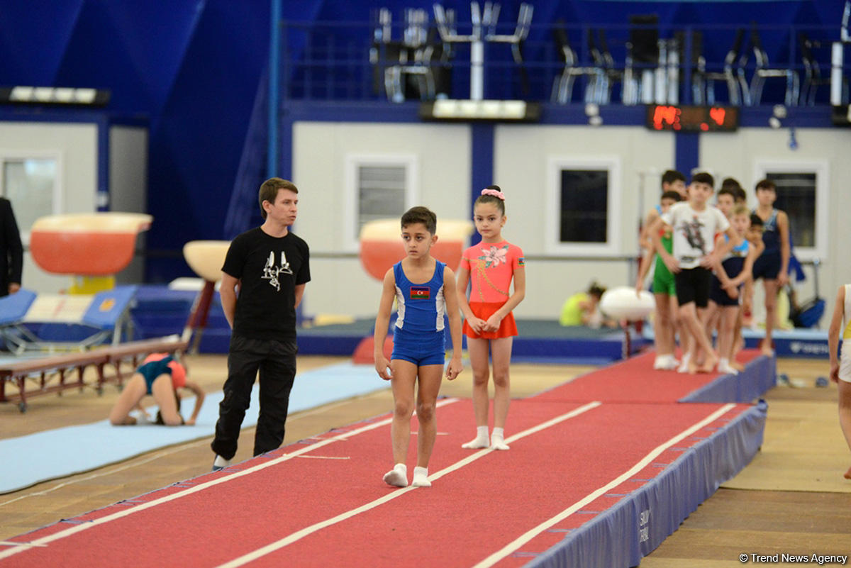 Gymnastics championships begin in Baku (PHOTO)