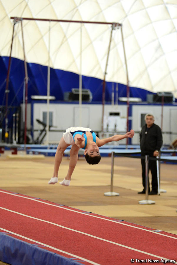 Gymnastics championships begin in Baku (PHOTO)