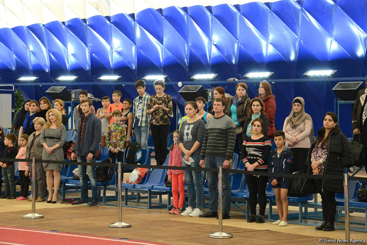Gymnastics championships begin in Baku (PHOTO)