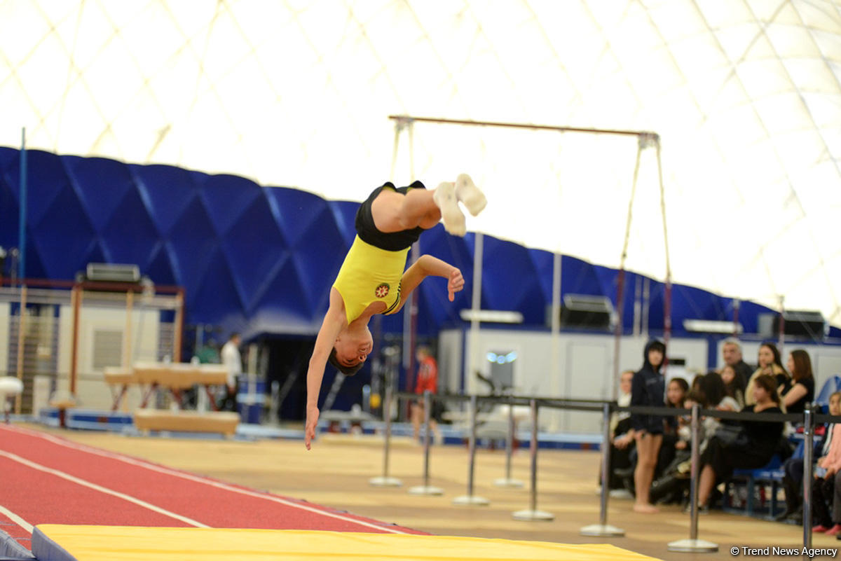 Gymnastics championships begin in Baku (PHOTO)