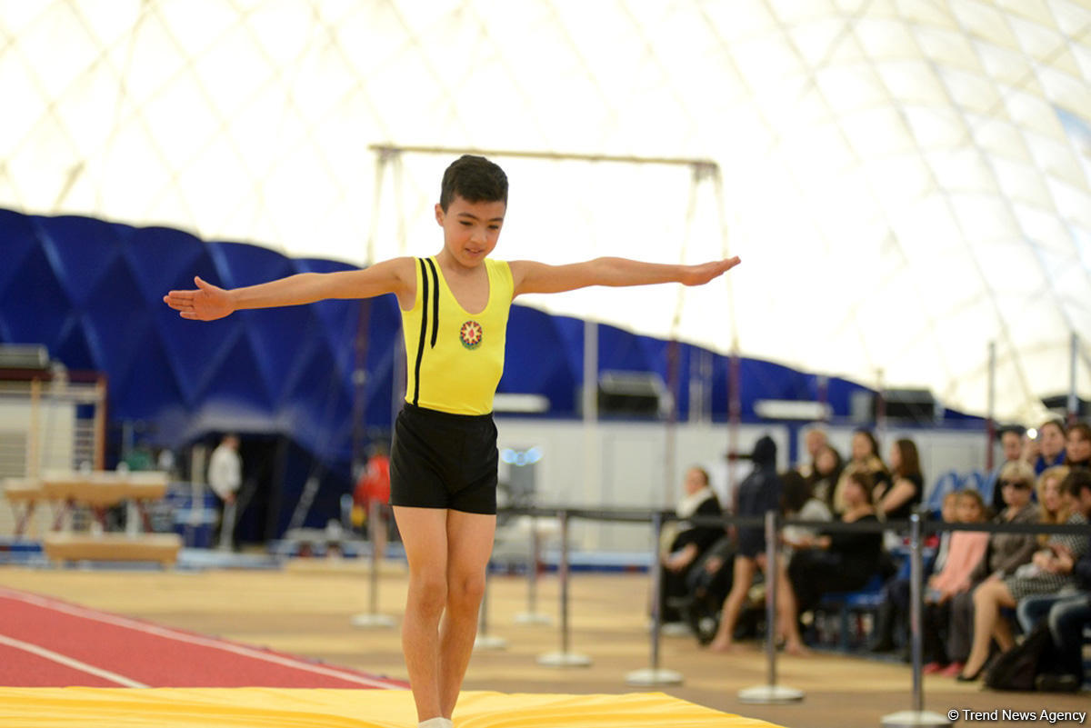 Gymnastics championships begin in Baku (PHOTO)