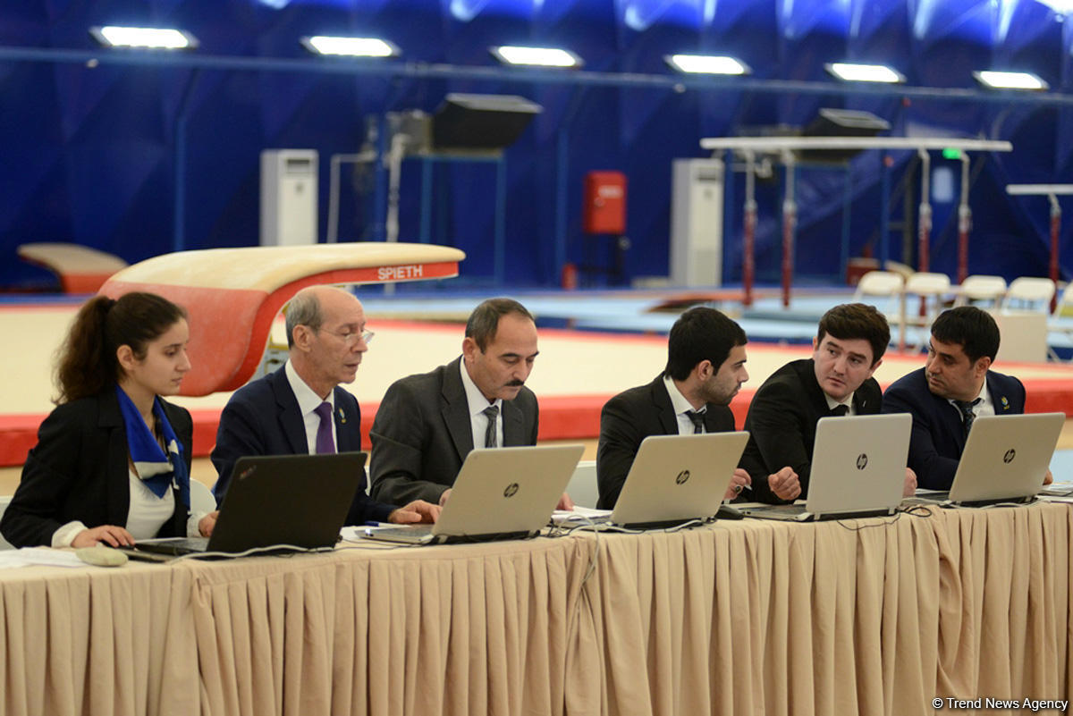 Gymnastics championships begin in Baku (PHOTO)