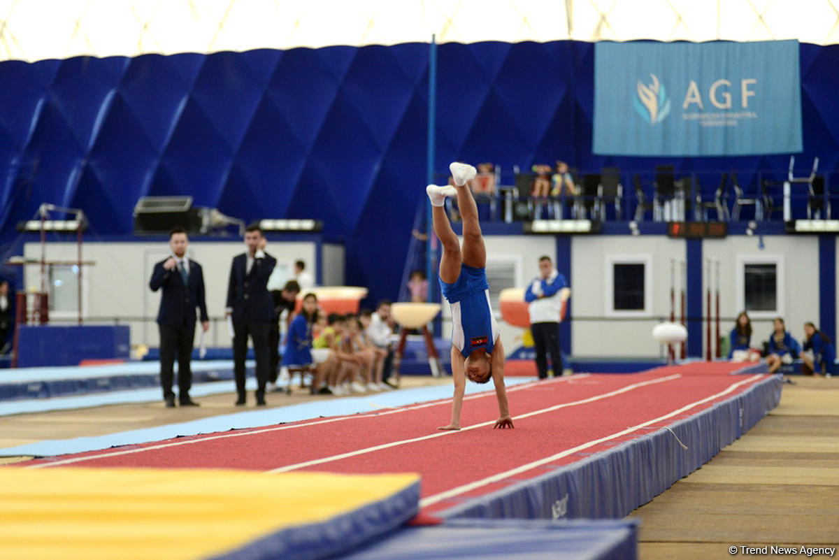 Gymnastics championships begin in Baku (PHOTO)
