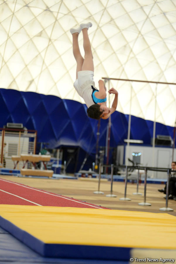 Gymnastics championships begin in Baku (PHOTO)
