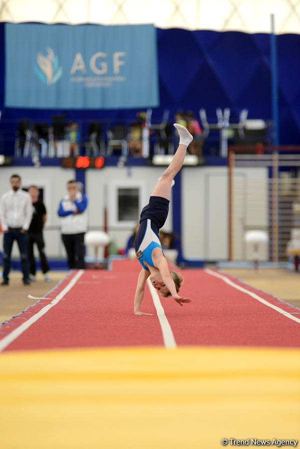 Gymnastics championships begin in Baku (PHOTO)