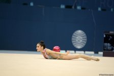 Rhythmic & aerobic gymnasts continue performances in Baku (PHOTO)