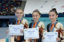 Rhythmic & aerobic gymnasts continue performances in Baku (PHOTO)