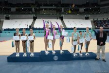 Rhythmic & aerobic gymnasts continue performances in Baku (PHOTO)