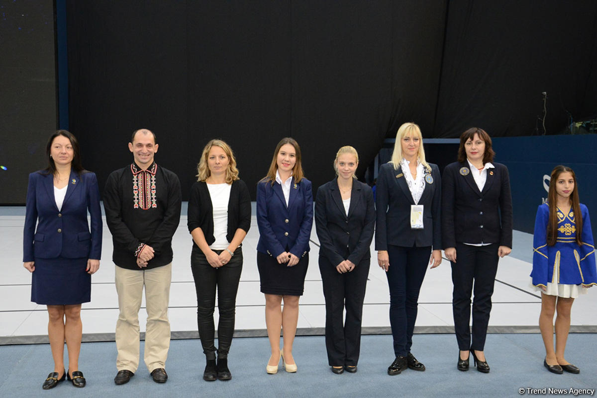 Rhythmic & aerobic gymnasts continue performances in Baku (PHOTO)