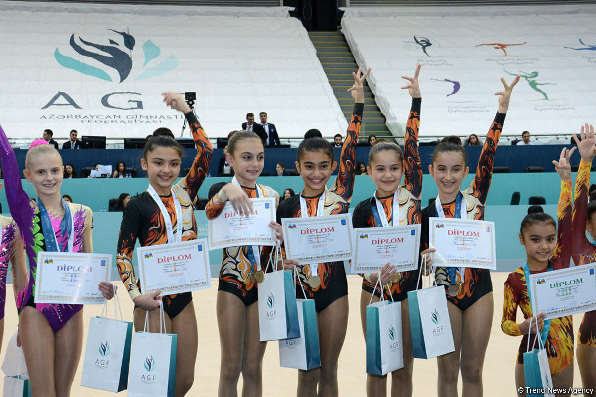 Rhythmic & aerobic gymnasts continue performances in Baku (PHOTO)