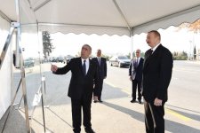 Ilham Aliyev inaugurates Tartar-Seydimli-Garadaghli-Sarov highway (PHOTO)