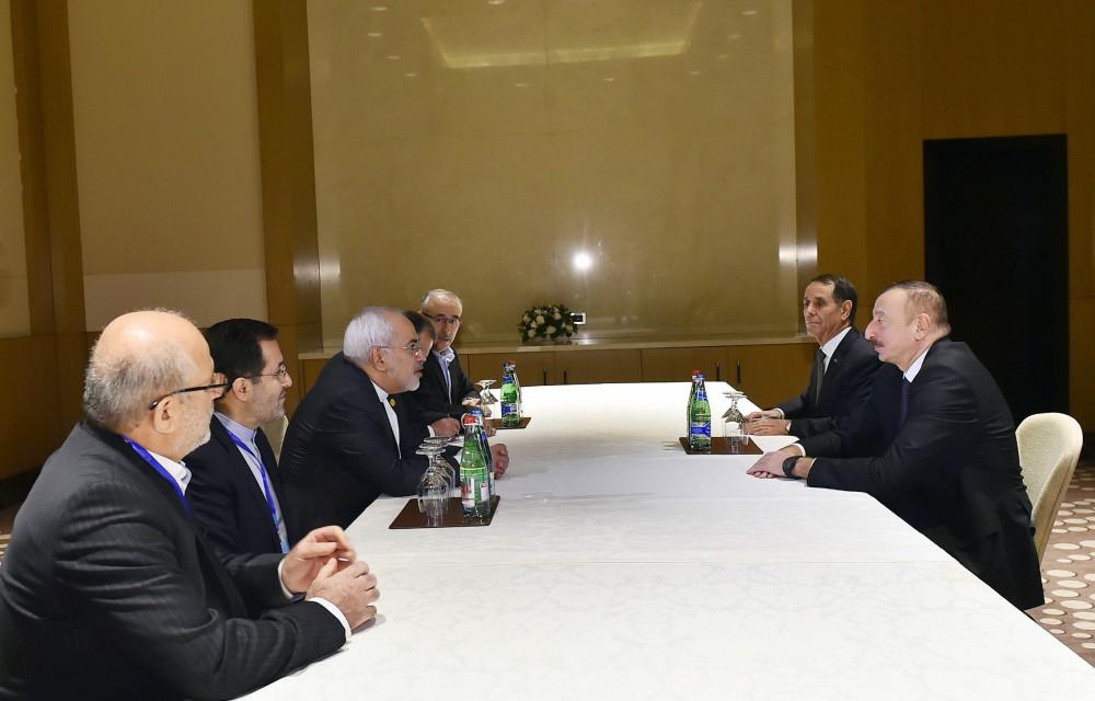 President Aliyev receives Iranian FM (PHOTO)