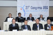 AGF Sec. Gen. Farid Gayibov elected as UEG President (PHOTO)