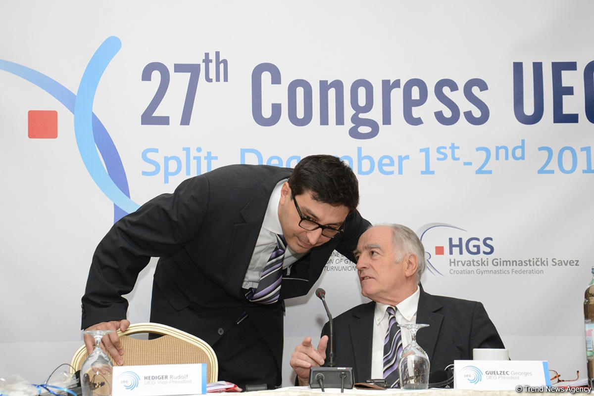 AGF Sec. Gen. Farid Gayibov elected as UEG President (PHOTO)