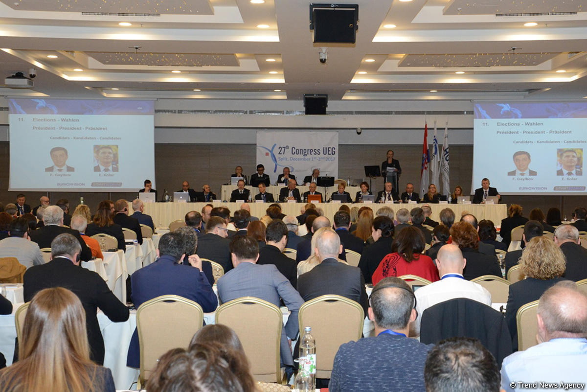 AGF Sec. Gen. Farid Gayibov elected as UEG President (PHOTO)