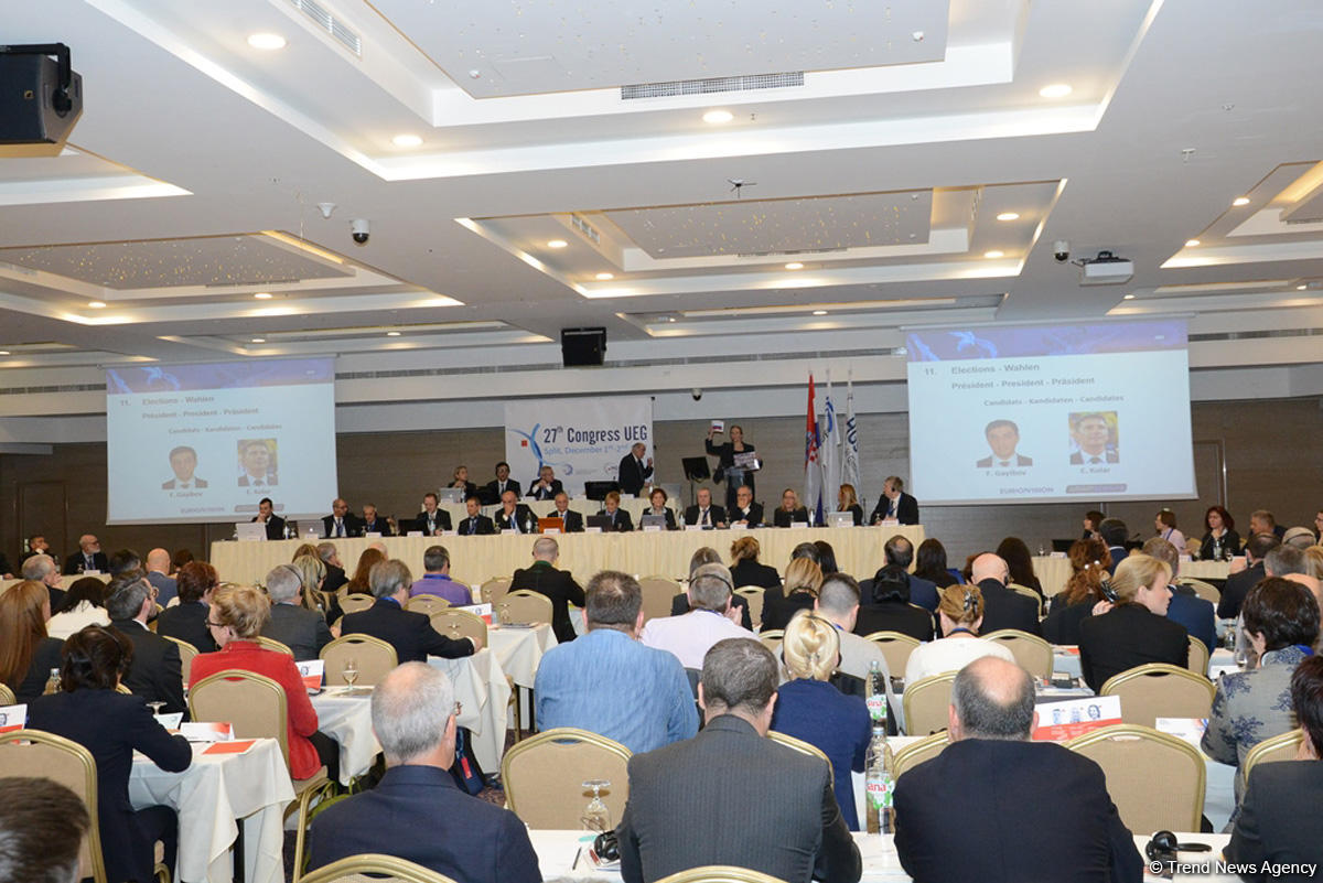 AGF Sec. Gen. Farid Gayibov elected as UEG President (PHOTO)