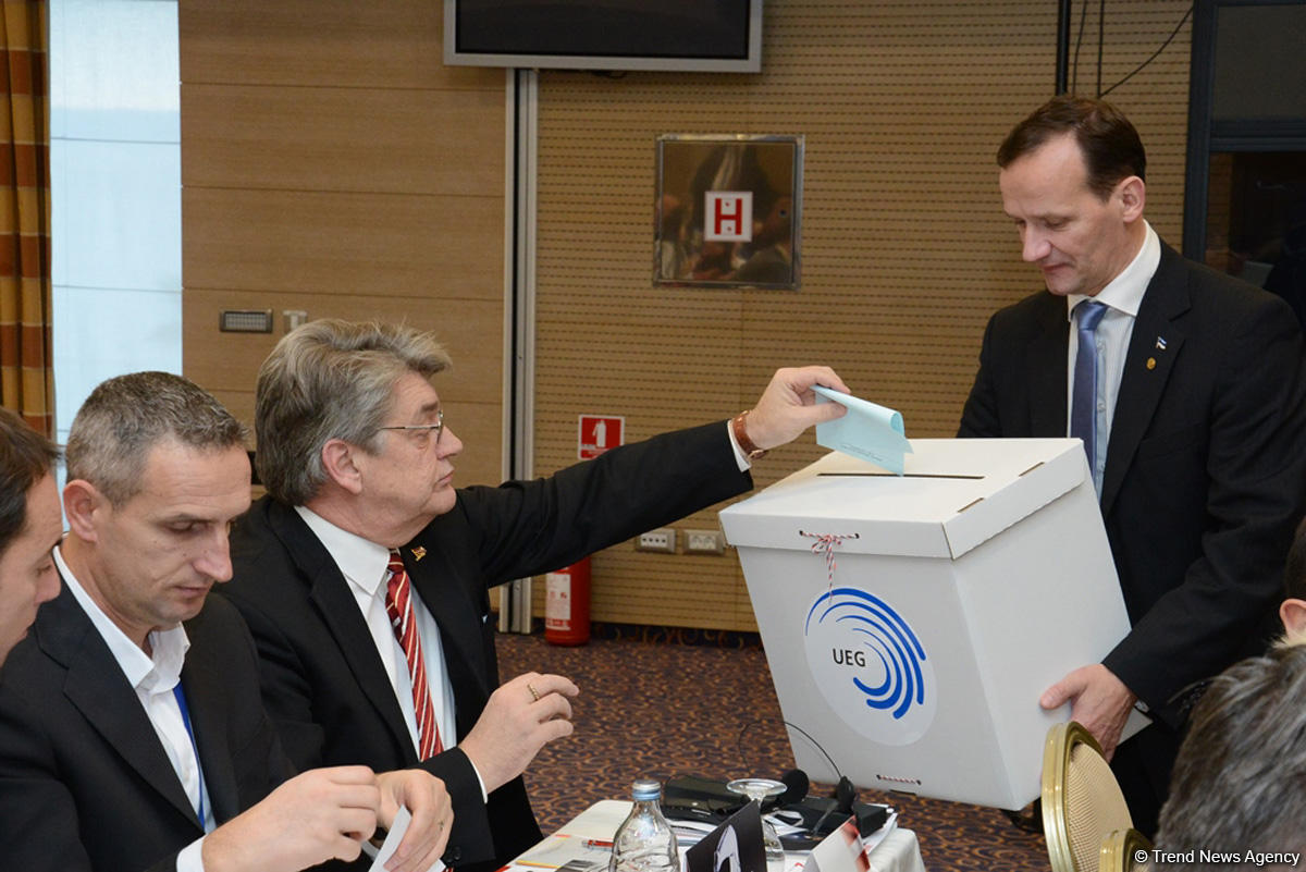 AGF Sec. Gen. Farid Gayibov elected as UEG President (PHOTO)
