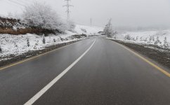 President Ilham Aliyev attends opening of new roads in Guba (PHOTO)