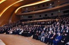 President Aliyev attends int’l conference dedicated to Year of Islamic Solidarity (PHOTO)