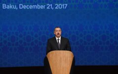 President Aliyev attends int’l conference dedicated to Year of Islamic Solidarity (PHOTO)