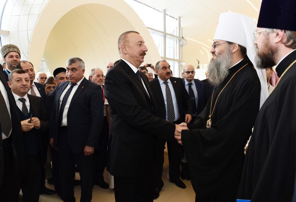 President Aliyev attends int’l conference dedicated to Year of Islamic Solidarity (PHOTO)