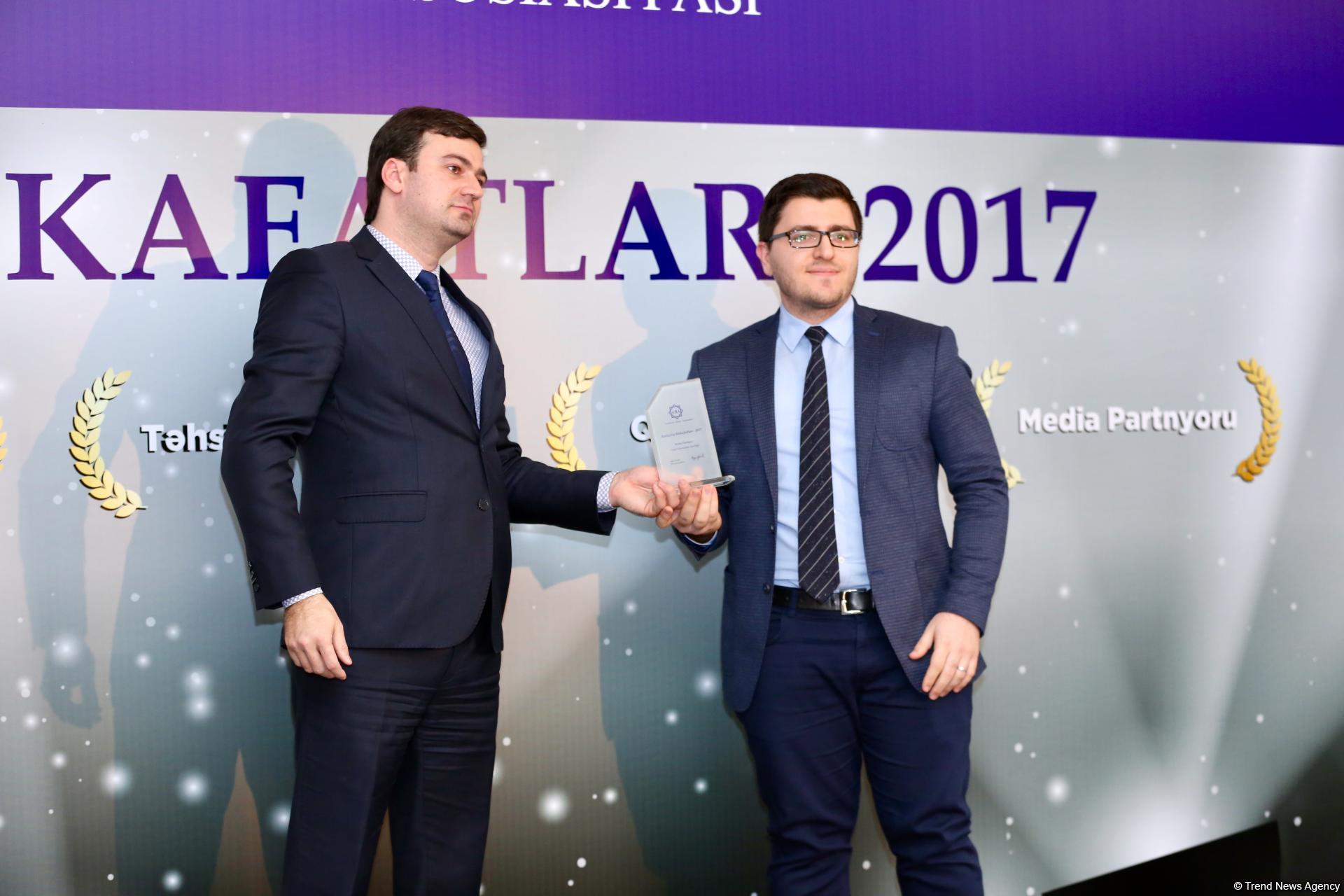 Azerbaijan Banks Association awards Trend news agency (PHOTO)
